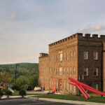 Hawley Silk Mill Historical Landmark in Hawley Pennsylvania