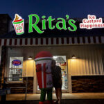 Ritas Italian Ice And Frozen Custard American Restaurant in Hawley Pennsylvania