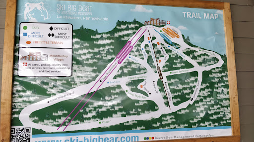 Ski Big Bear At Masthope Mountain Tourist Attraction in Lackawaxen Pennsylvania